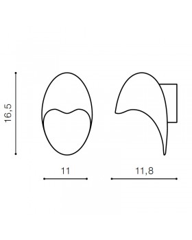 Настенный светильник Azzardo Matera wall AZ2184-foto2