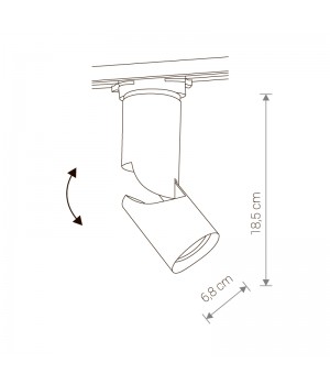 Трековый светильник Nowodvorski Profile Show 9423-foto2