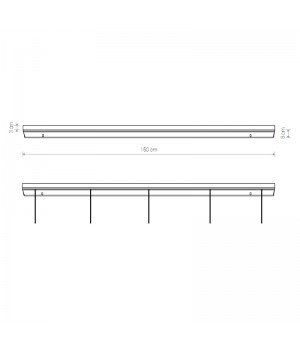 Основание для светильника Nowodvorski Cameleon Canopy B 1500 8610-foto2