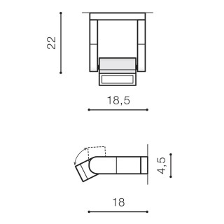 Настенный светильник Azzardo Frame wall AZ2132-foto5