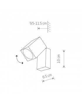 Уличный настенный светильник Nowodvorski Primm 9551-foto8
