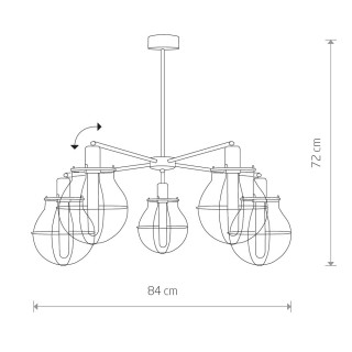 Потолочная люстра Nowodvorski Manufacture 9738-foto8