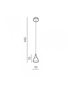 Подвесной светильник Azzardo Dalmatia 1 AZ2847-foto2