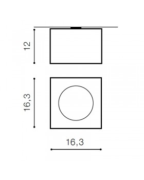 Накладной светильник Azzardo Paulo 1 12V AZ1258-foto2