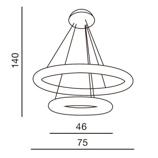 Подвесная люстра Azzardo Angel 2 AZ1319-foto2
