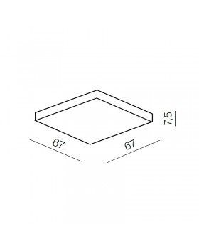 Накладной светильник Azzardo Piso 67 AZ0756-foto3