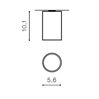Накладной светильник Azzardo Mini Round AZ1706-foto2