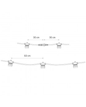 Светильник светодиодный Белт лайт 6 метров Nowodvorski Festoon Lights 7873-foto2