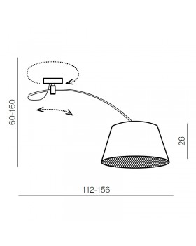 Основание потолочного светильника Azzardo Selena 2 AZ2284-foto7