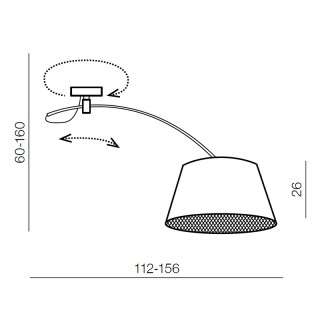 Основание потолочного светильника Azzardo Selena 2 AZ2284-foto7