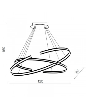 Подвесная люстра Azzardo Alessia AZ3356-foto4