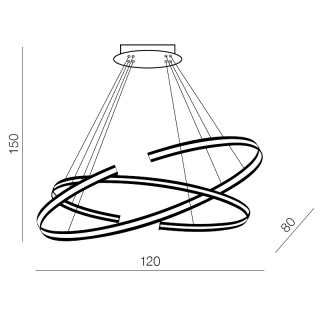 Подвесная люстра Azzardo Alessia AZ3356-foto4