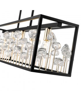 Подвесная люстра Zumaline CAROLINE P0541-05B-SDAC-foto2