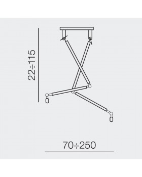 Основание потолочного светильника Azzardo Zyta AZ4191-foto2