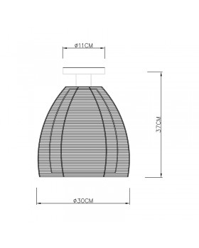 Потолочный светильник Zumaline PICO MX9023-1L(SILVER)-foto2