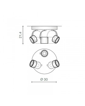 Накладной светильник Azzardo Bross Arm AZ3504-foto2