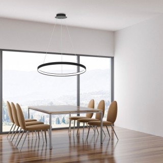 Подвесная люстра Zumaline CIRCLE LA0722/1-BK-foto5