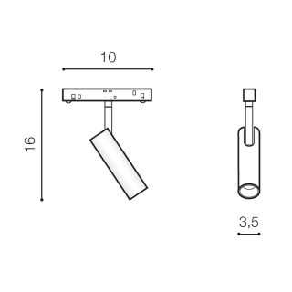 Трековый светильник Azzardo Niko Track Magnetic AZ4579-foto2