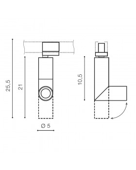 Трековый светильник Azzardo Santos Track 3 AZ4183-foto2