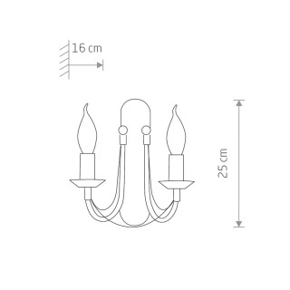 Бра Nowodvorski Ares 203-foto2