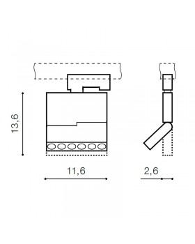 Трековый светильник Azzardo Leon AZ3490-foto2