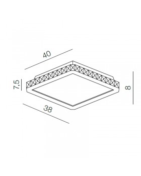 Потолочный светильник Azzardo Gallant 38 AZ1594-foto2