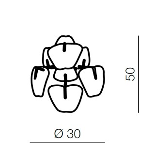 Настенный светильник Azzardo 3D wall AZ0979-foto2