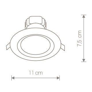 Встраиваемый светильник Nowodvorski Ceiling Led 5955-foto2