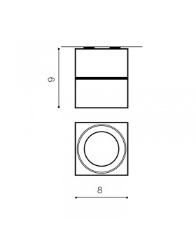 Накладной светильник Azzardo Diado AZ1453-foto2