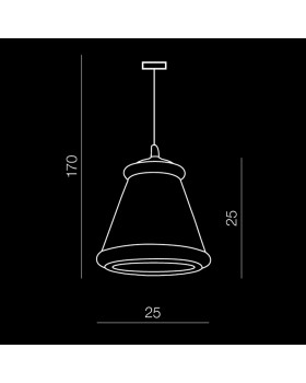 Подвесная люстра Azzardo Ken AZ0453-foto2