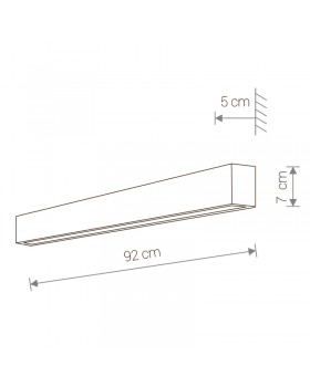 Настенный светильник Nowodvorski Straight Wall 9614-foto2