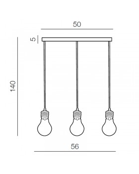 Подвесной светильник Azzardo Otus 3 AZ1644-foto2