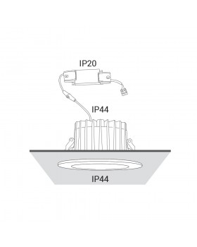 Встраиваемый светильник Nowodvorski Kea Led 8767-foto3