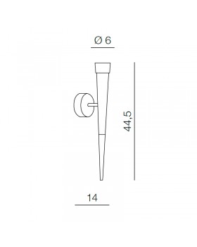Настенный светильник Azzardo Brina wall AZ1010-foto2