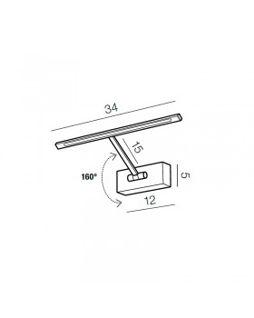 Подсветка для картин Azzardo Monalisa 34 AZ2640-foto3