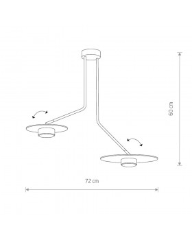 Потолочная люстра Nowodvorski Disk 7643-foto4