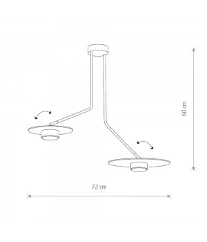Потолочная люстра Nowodvorski Disk 7643-foto4