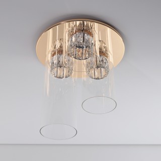 Светодиодный потолочный светильник Zumaline GEM C0389-03F-F7AC-foto3