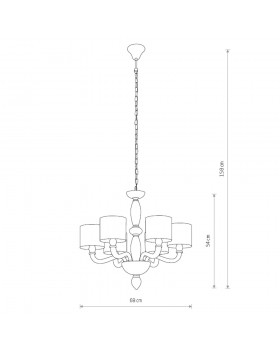 Люстра подвесная Nowodvorski Newport 8156-foto4