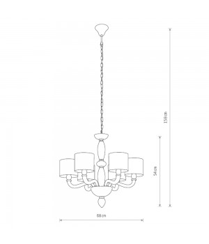 Люстра подвесная Nowodvorski Newport 8156-foto4