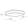 Потолочная люстра Azzardo Solvent S Top 110 AZ4011