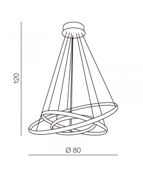 Подвесная люстра Azzardo Brighton 3 AZ1609-foto2