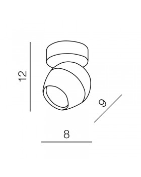 Спот Azzardo Pera 1 AZ1244-foto2