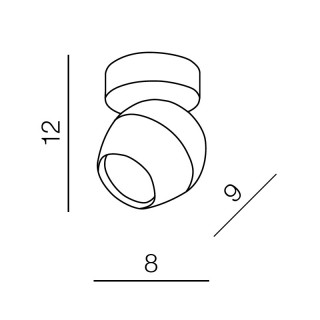 Спот Azzardo Pera 1 AZ1244-foto2