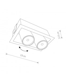 Встраиваемый светильник Nowodvorski Eye Mod 8940-foto2