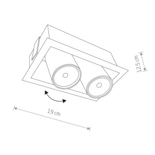 Встраиваемый светильник Nowodvorski Eye Mod 8938-foto2