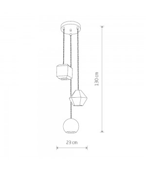 Подвесной светильник Nowodvorski Geometric 9695-foto2