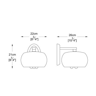 Бра Zumaline CRYSTAL W0076-01D-F4FZ-foto3
