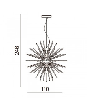 Плафон Azzardo Sirius Stick 110 AZ2121-foto2