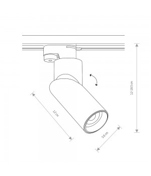 Трековый светильник Nowodvorski Profile India 7656-foto2